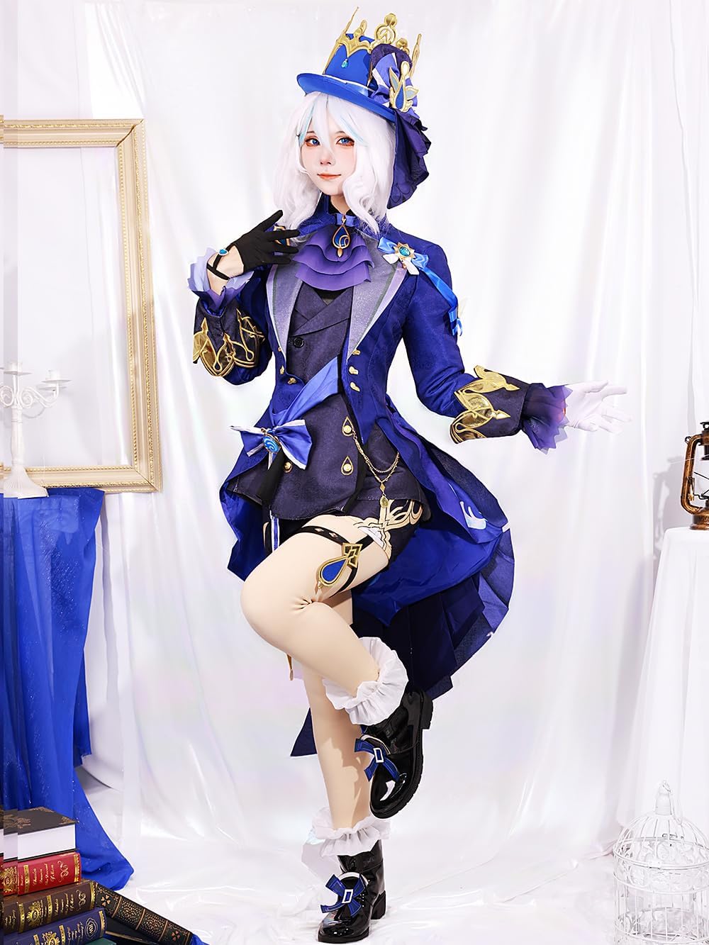 COSPLEE】原神 フリーナ 可愛い 萌え 水神 フォカロルス 豪華版 フル